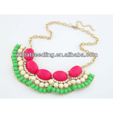 2013 Fashion Resin Beaded Bohemia Style Lariat Necklace 11030794